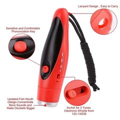 Professional Electronic Whistle 130dB Loud Sound for Outdoor Survival and Sports