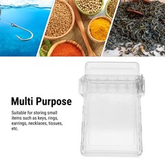 Portable Airtight Container Waterproof Plastic Sealed Storage Box for Travel NEW
