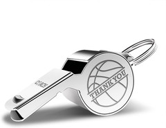 Stainless Steel Coach Whistle with Lanyard Loud 120db Referee Training Emergency