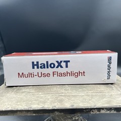 4Patriots HaloXT Tactical Solar Flashlight 9 in 1