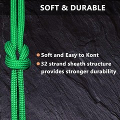 Paracord 650lb – 9 Strand Parachute Spool Cord – 40+ Colors-100ft 200ft 500ft…