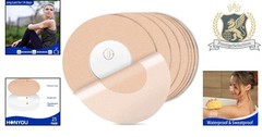 Hypoallergenic Waterproof Bandages – 25 Pack for Libre 3 Sensors, Skin-Friendly
