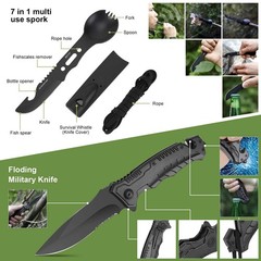 Survival kits 17 in 1, Emergency Gear and Equipment, Cool Large