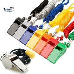 Whistle, Sports Whistles with Lanyard, Loud Crisp Sound Whistle Bulk Ideal for C