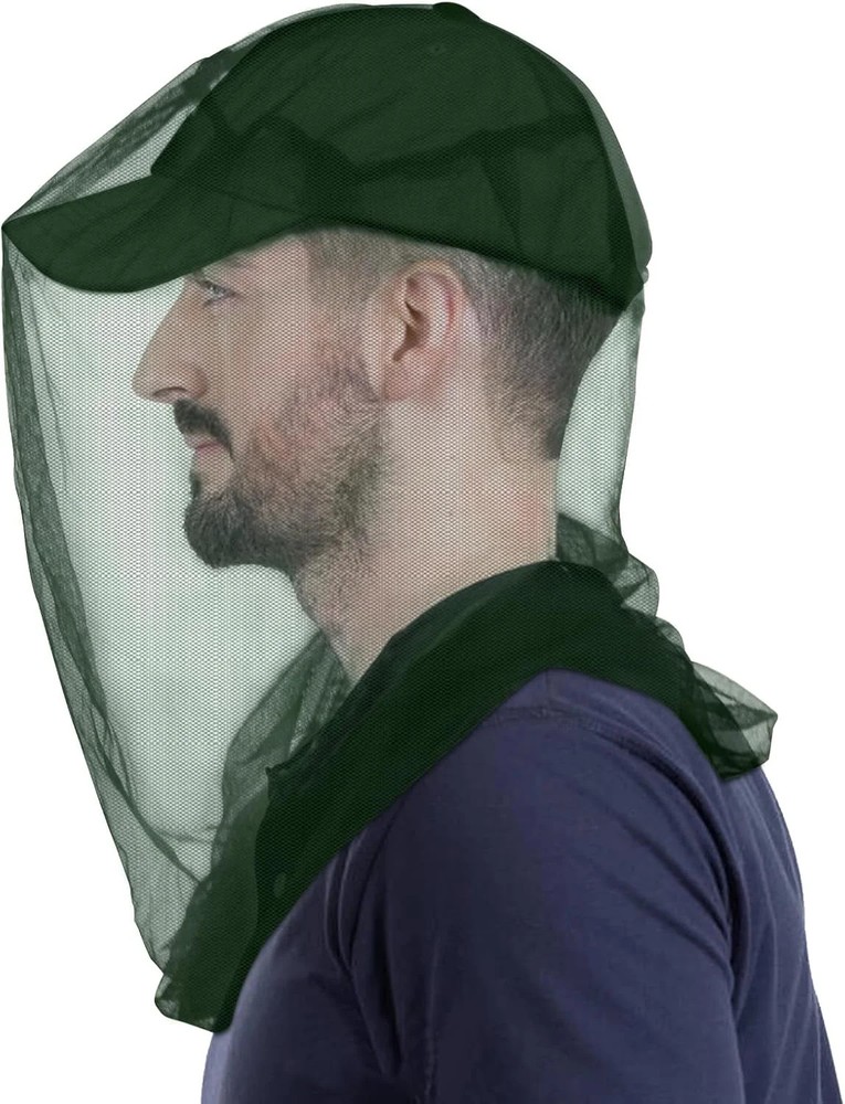 South to East Premium Mosquito Head Net for Insect, 2 Pack, Fly & Bug Protection