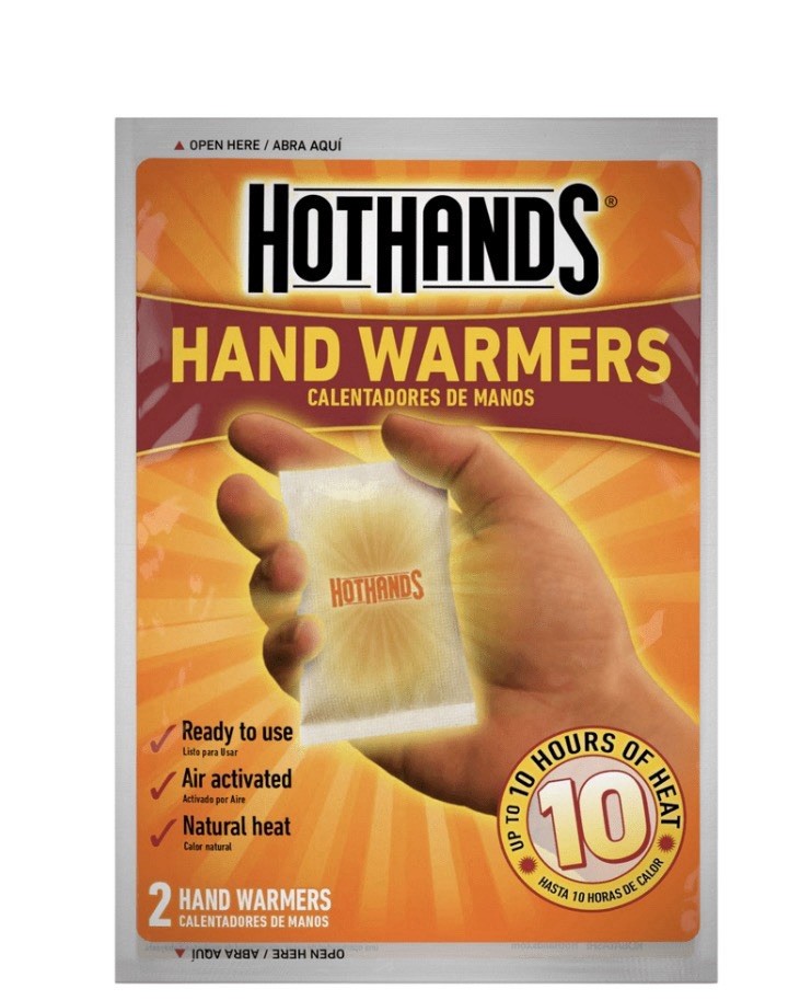 HotHands Air Activated Disposable Hand Warmers 2 Pack Up to 10 Hours, Camping
