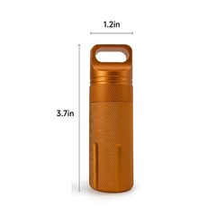 Waterproof Airtight Life Capsule – Survival Storage Container for Camping EDC