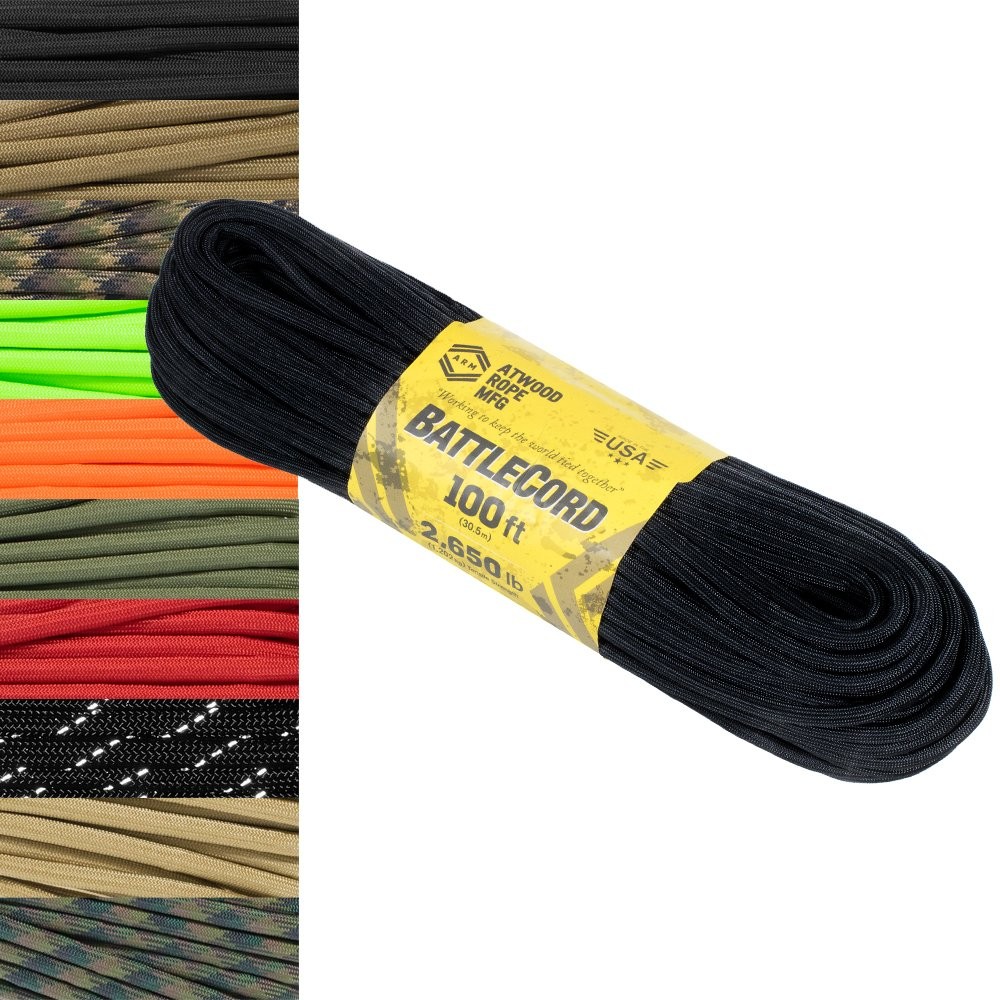 5.6mm BattleCord – Ultra Strong & Tough Rope – 2650lb Tensile Strength – USA …