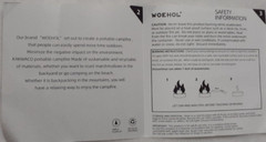 Kakwaco Portable Campfire Kit 4 Pack Cans 3-5 Hours Burning Fire 3.94×2.76 in