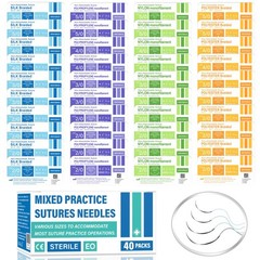 Spectabilis Suture Practice Thread and Needles for 2.36 x 0.78 x 0.1 inches