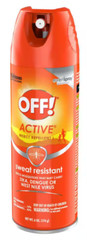 OFF! Active Insect Repellent, Sweat Resistant, Aerosol Spray – 6 oz.