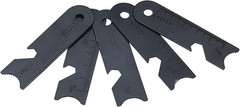 5Pcs Scraper Striker Set for Ferro Rod Use, a Useful Small Multi-Function Tool f