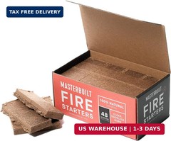 Masterbuilt® Pure-Parrafin All-Natural Odorless Wax Fire Starters for Charcoal G