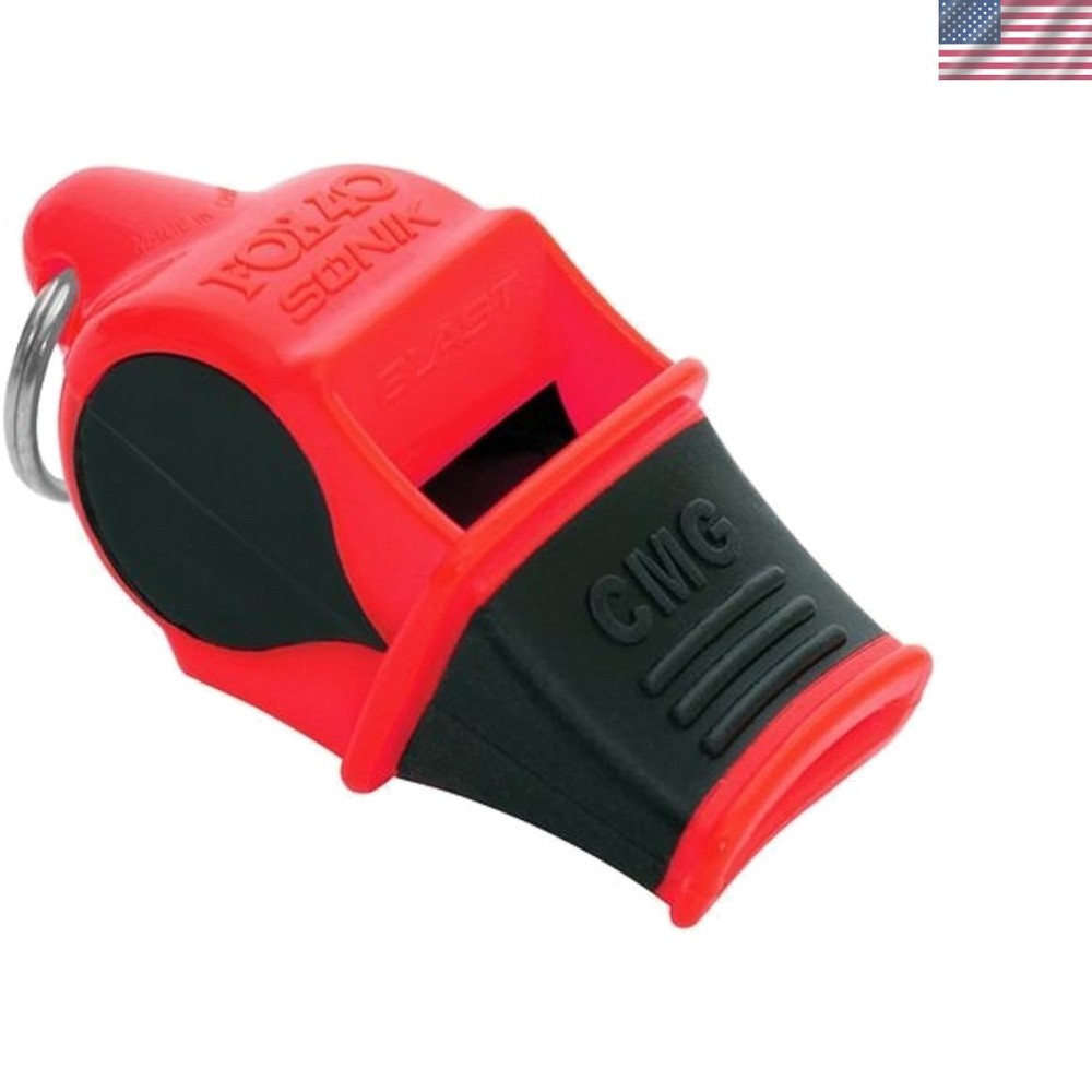 Loud and Distinct Sonik Blast Pealess Whistle – Perfect for Emergencies & Sports