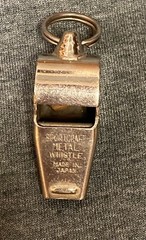 1950S Sport Craft Metal Whistle 1.5 Inch