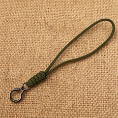 Outdoor Paracord Keychain with Trigger Snap Hook Hand-Woven Survival Camping