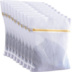 10 Pcs Laundry Bags Mesh Wash Bags, Premium Medium, 10 Medium