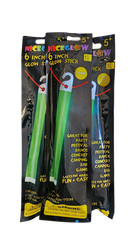 6 Inch Glow Light Stick Outdoor Chemical Fluorescent With Hook