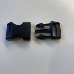 5/8 Inch Contoured Side Release Buckles Plastic Buckle Strap Clip – Lot Of 10