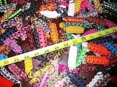 Paracord / Survival Key Chain Lot of 25