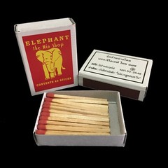 10 Boxes Elephant Thai Wooden Matches Fire Starters Other Gear to Make Fire