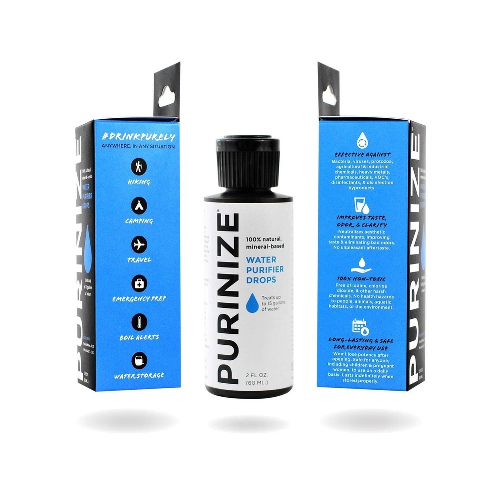 PURINIZE – The Best and Only Patented Natural Water Purifying Solution – Chem…