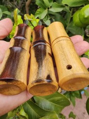 Bushcraft ferro rod striker with katalox wood handle | ferrocerium rod striker