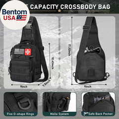 Survival Kit, 262Pcs Survival Gear and Supplies with First Aid Kit Pouch and Cro