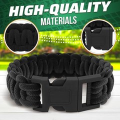 Paracord Bracelets for Men and Women – Adjustable Survival Paracord Bracelet
