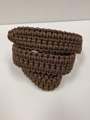 Stone River 550 lb Paracord Survival Belt Size Large 38-42 Waist Coyote SRG1SBLO
