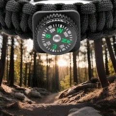 Survival Paracord Bracelet – Fire Starter With Compass Limitless Uk PERFECT GIFT