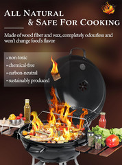 Fire Starter, Easy-Burning Fire Starter Squares for Wood Stoves, Campfires, Gril