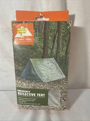 Ozark Trail Emergency Shelter Blanket Reflective Tent 2 Person Camping Survival