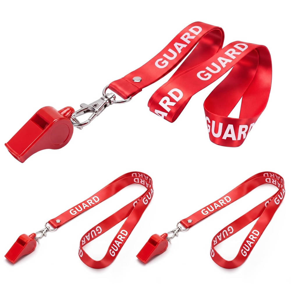 Yexiya Red Whistle 3 Pack