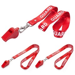 Yexiya Red Whistle 3 Pack