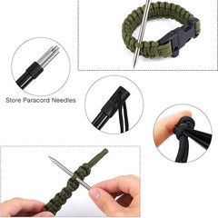 Paracord Needle Set, Paracord Accessories, with MarlinSpike and Extension Nut, E…