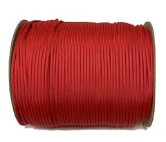 4mm Paracord 550 Bushcraft Survival Mil-Spec Type III 7 Strands – Raspberry Red