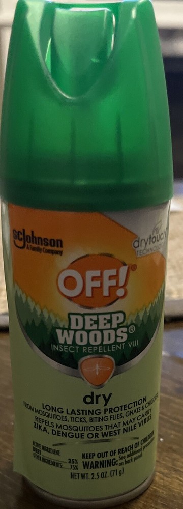 OFF! Deep Woods Insect Repellent VIII – 2.5 oz
