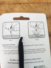 Coghlan’s Flint Striker Fire Starter Outdoor Survival Hiking Camping Prepping