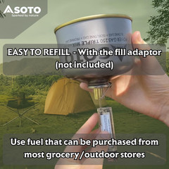 Pocket Torch – Refillable Lighters for Camping and Outdoor Use, Lighter Is Empty