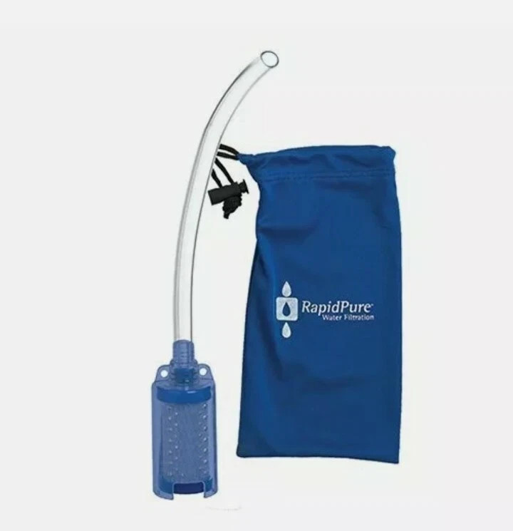 Rapid Pure S4L040-2.5SGL Purifier Straw [pioneer Personal With Tube And Bag]