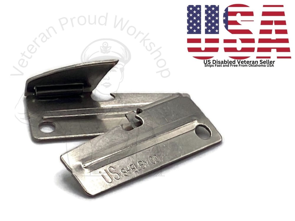 2 Pack P38 Can Openers US Shelby Co Made In The USA – Ships Free