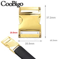 3/4″ (20mm) Metal Side Release Buckle Backpack Strap Bcukle Paracord Bracelet