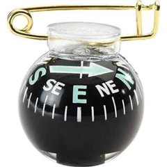 Coghlan’s Pin-On Compass – Liquid Filled Always Upright – Survival – 8268
