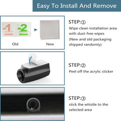 Elook Deer Warning Whistles Device for Car, save Deer Whistle with Upgraded Acry