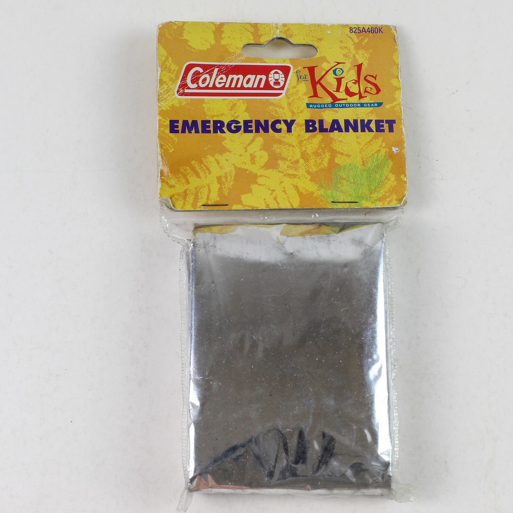 New Coleman Kids Emergency Blanket 53″ x 82.5″ Reflects Heat, Compact