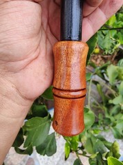 (20 mm) 13/16″ x 5 » ferrocerium rod exotic wood handle | Ferro rod | mischmetal