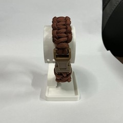 Paracord Football Stitched Bracelet Game Day 9in.