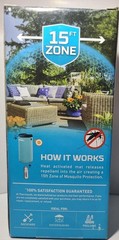 Thermacell Mosquito Repellent Patio Shield Midnight 15 Ft Zone (Blue or black).
