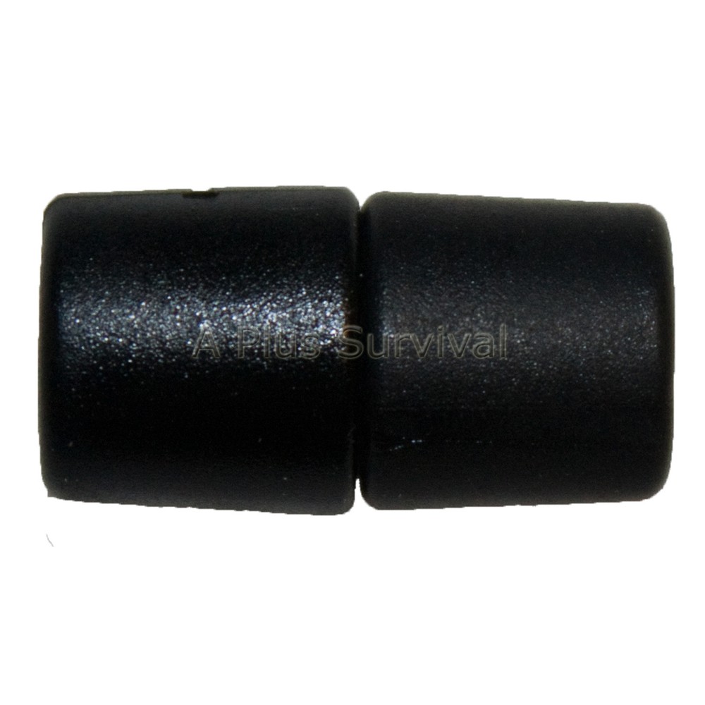 100 Pack of Plastic Lanyard Safety Barrel Cord Lock 4mm for Paracord Lanyards